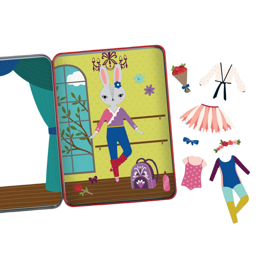 Mudpuppy Woodland Ballet Magnetic Dress-Up