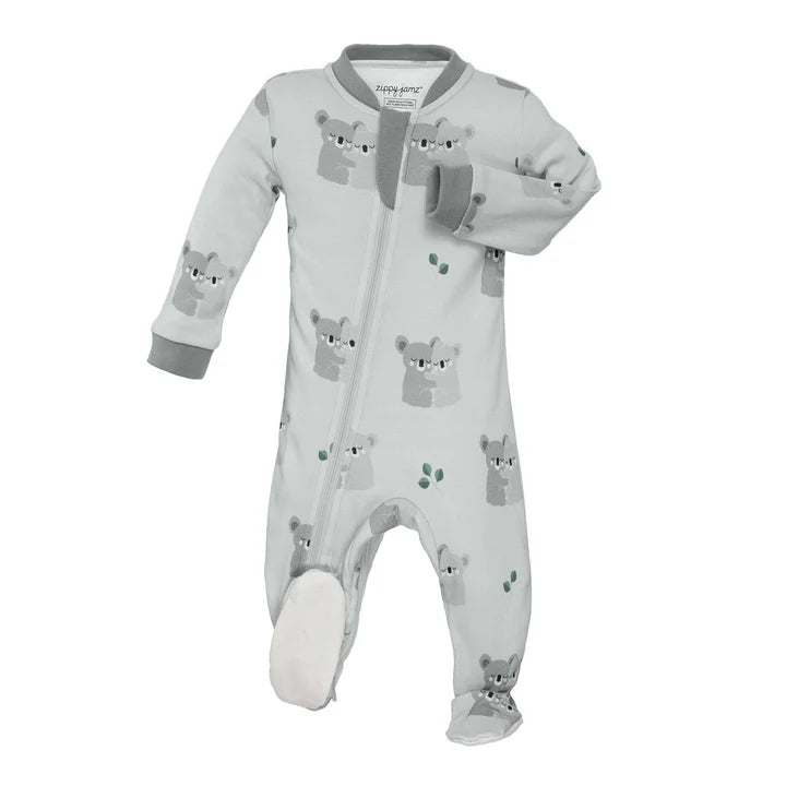 ZippyJamz Koala-fied Cutie Organic Cotton Sleepers