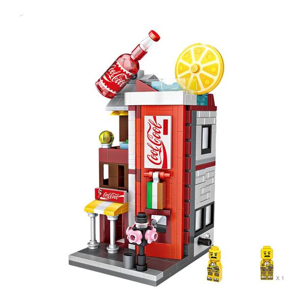 LOZ Blocks - Street Mini Coca-Cola Store