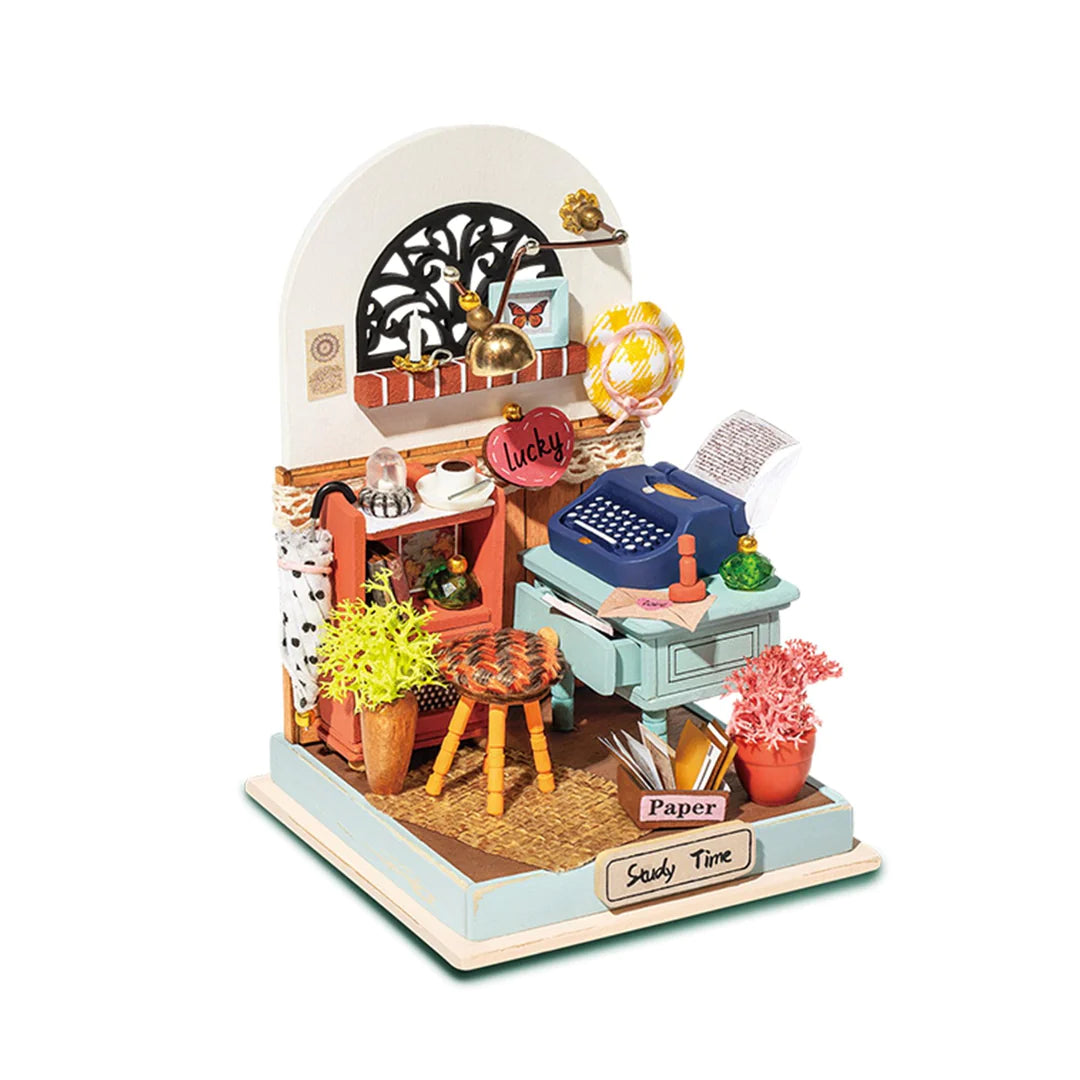 Rolife DIY Miniature House Kit Record Mood