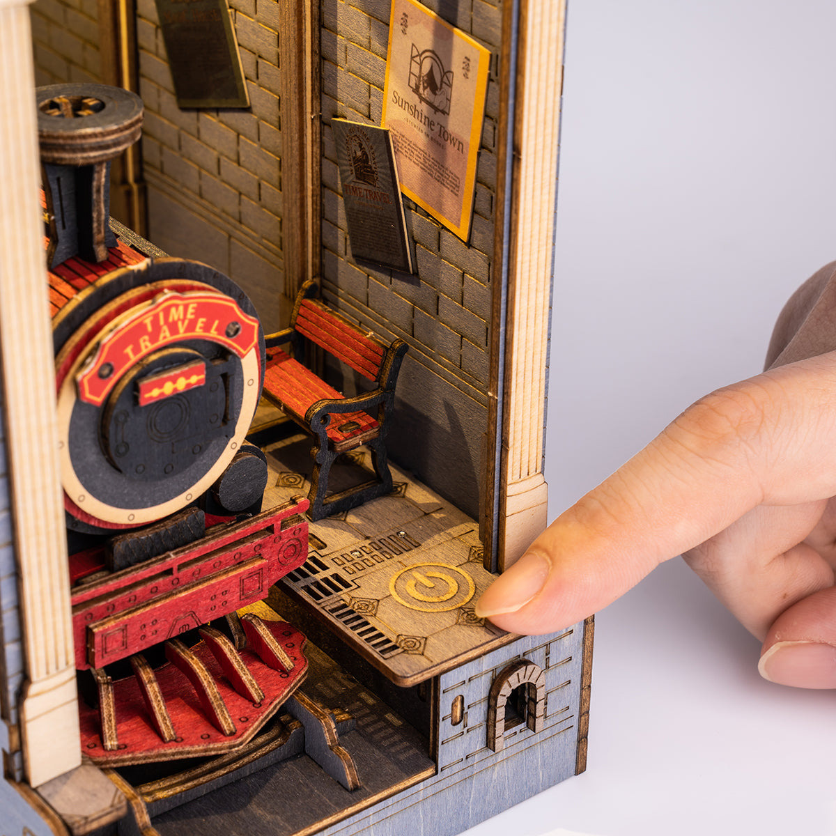 Rolife DIY Book Nook Time Travel