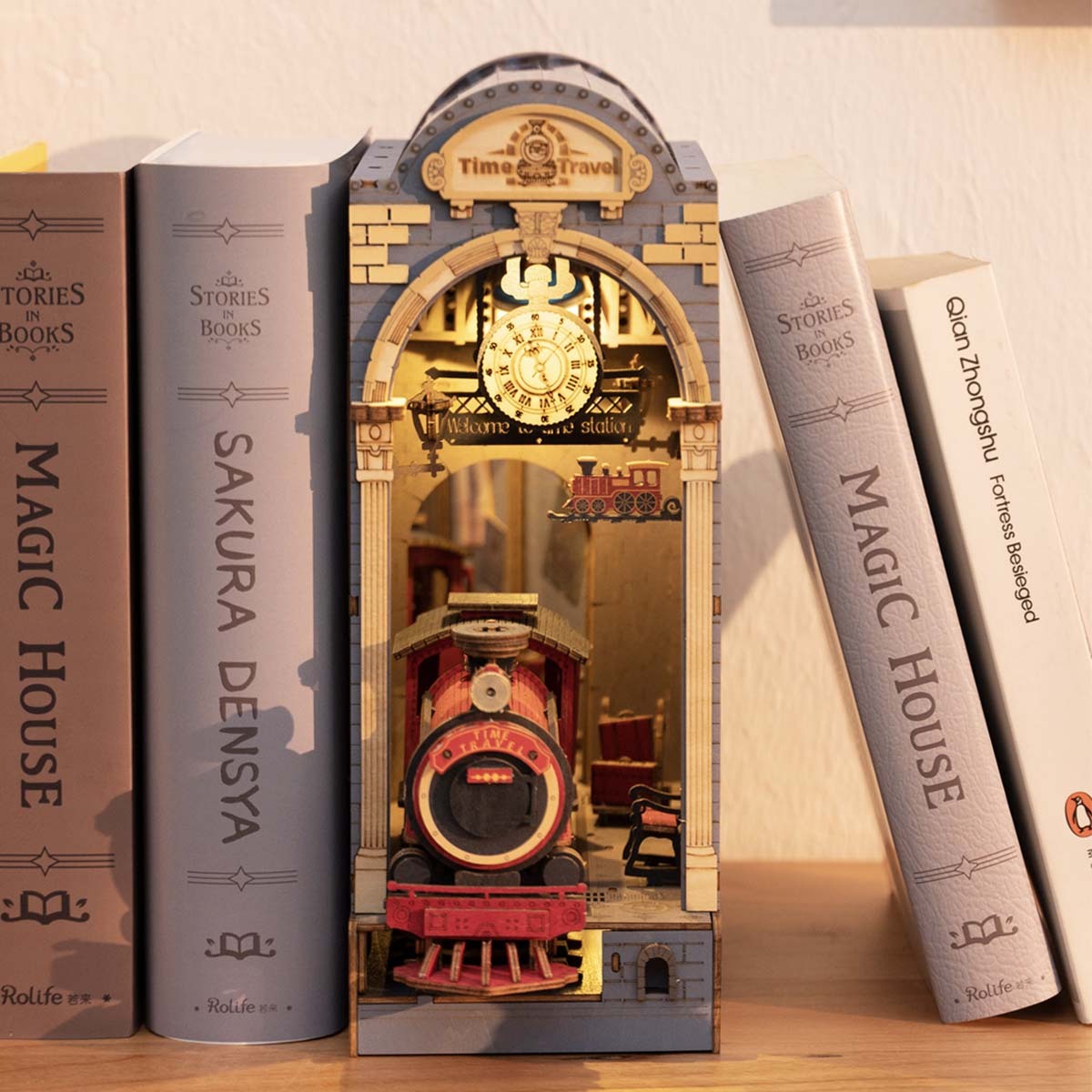 Rolife DIY Book Nook Time Travel