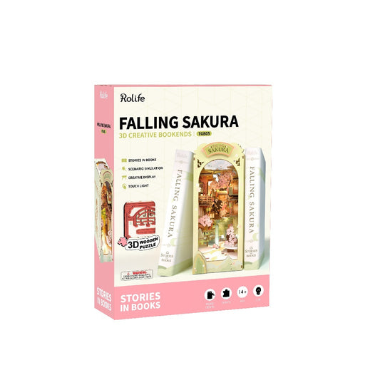 Rolife DIY Book Nook & Wonderland Falling Sakura