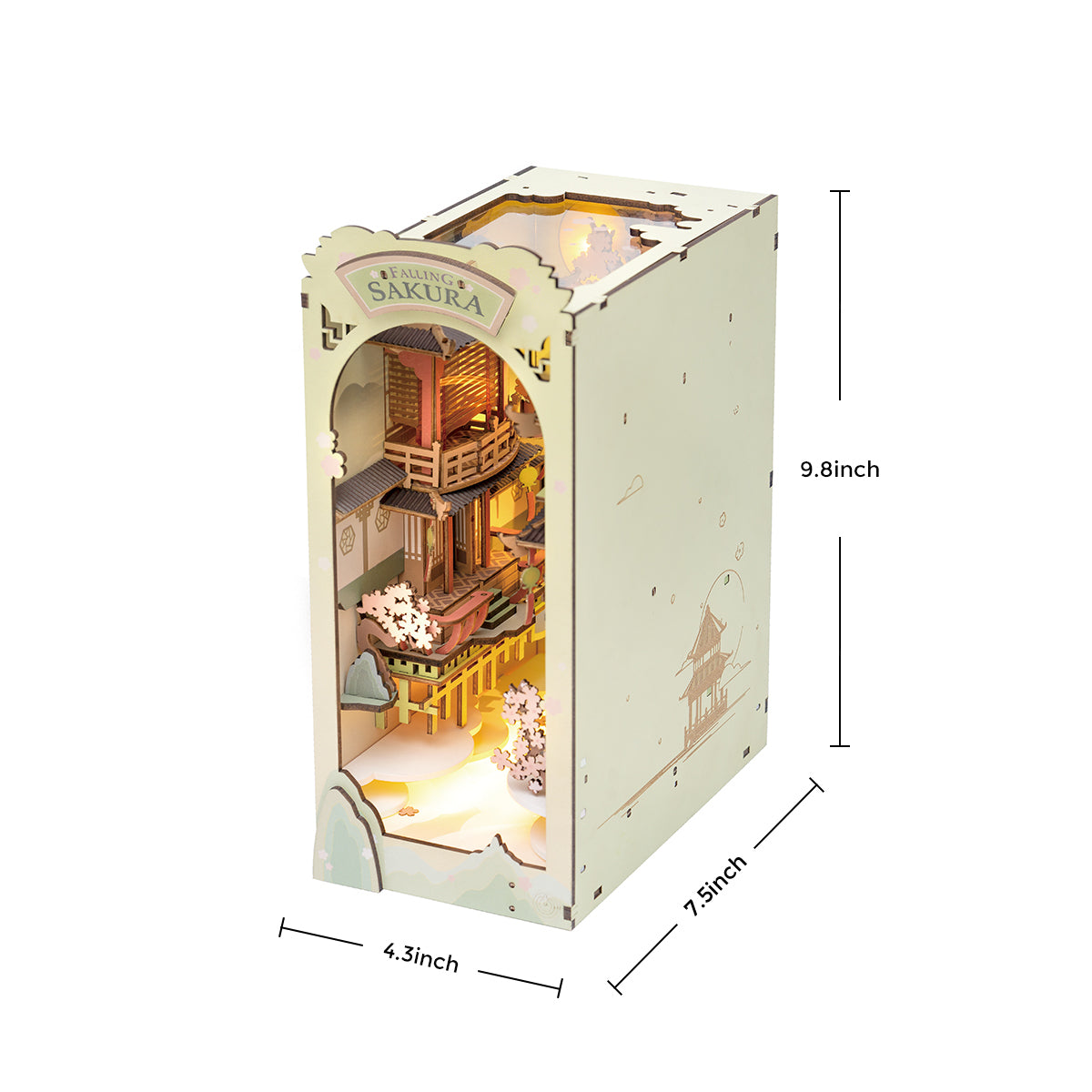Rolife DIY Book Nook & Wonderland Falling Sakura