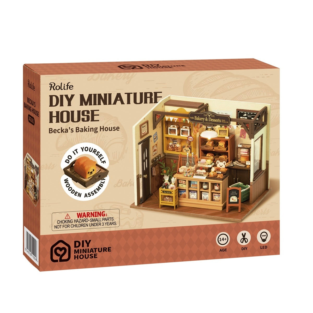Rolife DIY Miniature House Becka's Baking House