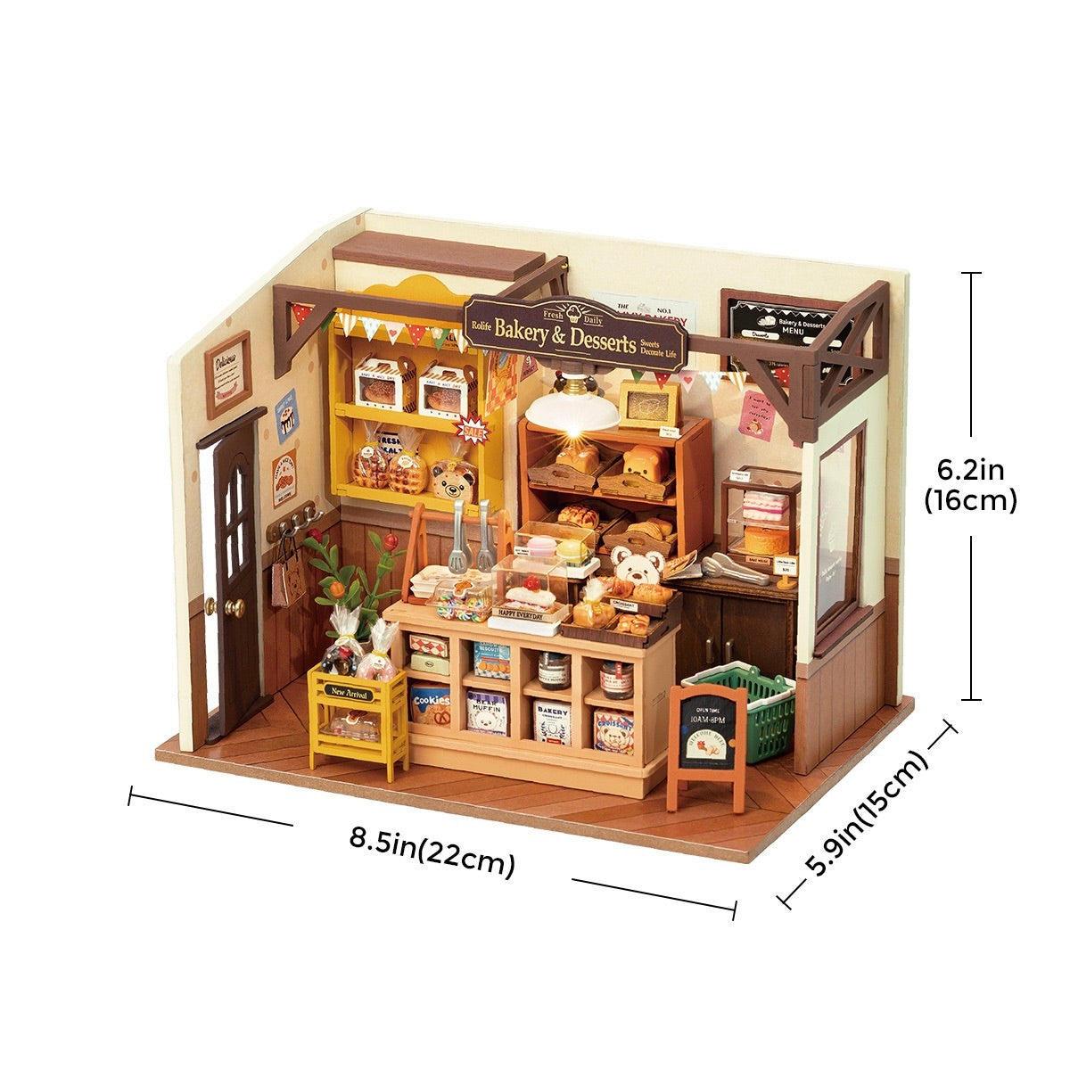Rolife DIY Miniature House Becka's Baking House