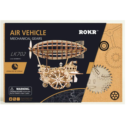 Hands Craft DIY Wooden 3D Airship