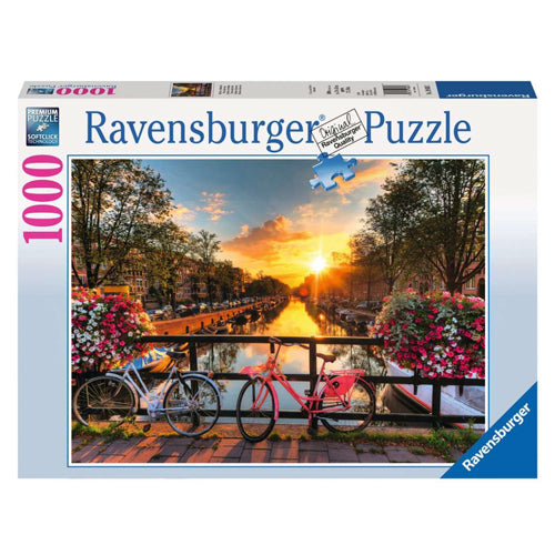 Ravensburger Bicycles in Amsterdam 1000 Piece Puzzle