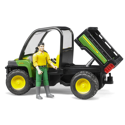 Bruder John Deere Gator XUV 855D with Driver