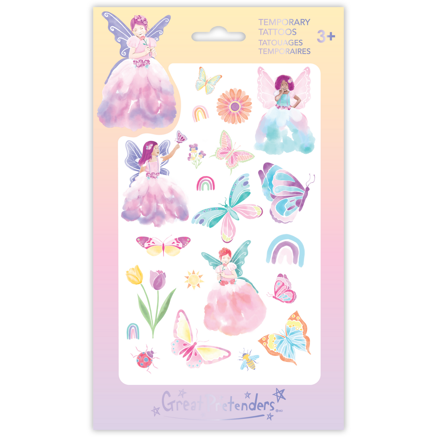 Great Pretenders Temporary Tattoos - Butterfly Fairy