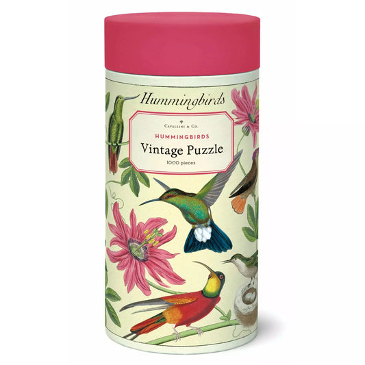 Cavallini & Co. - Hummingbirds 1000 Piece Puzzle