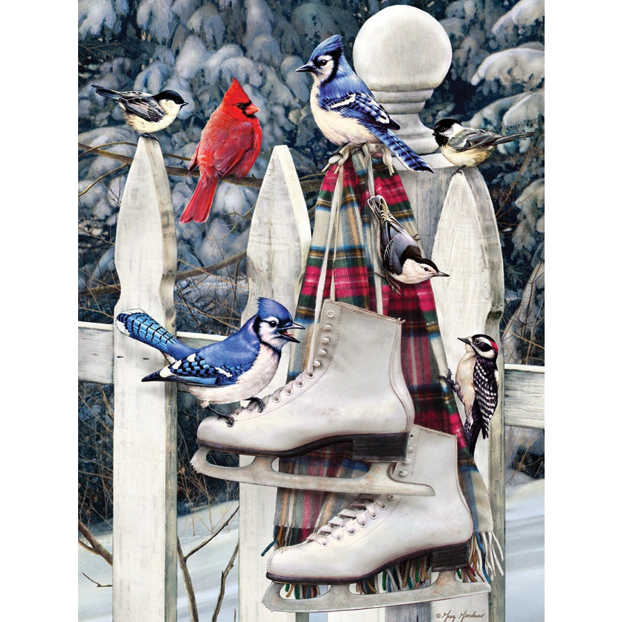 Cobble Hill Birds With Skates 500 Piece Puzzle