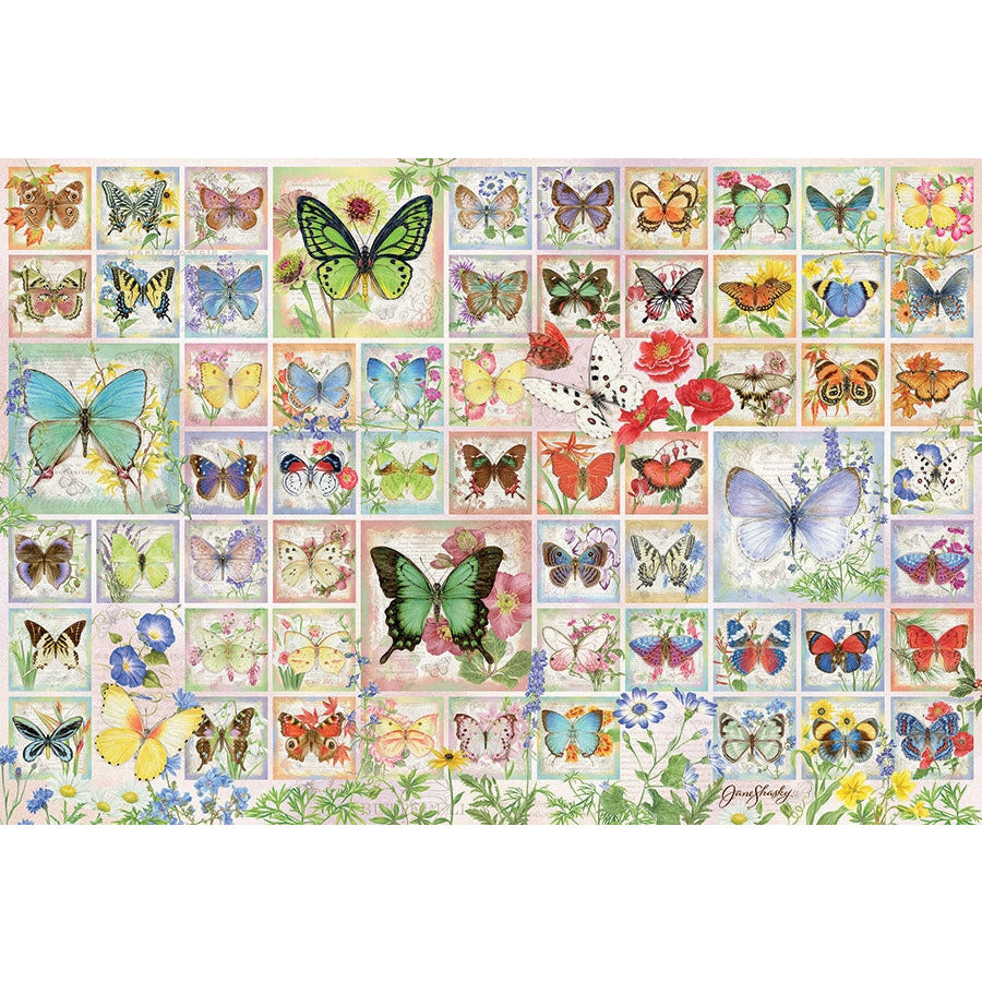 Cobble Hill Butterflies and Blossoms 2000 Piece Puzzle