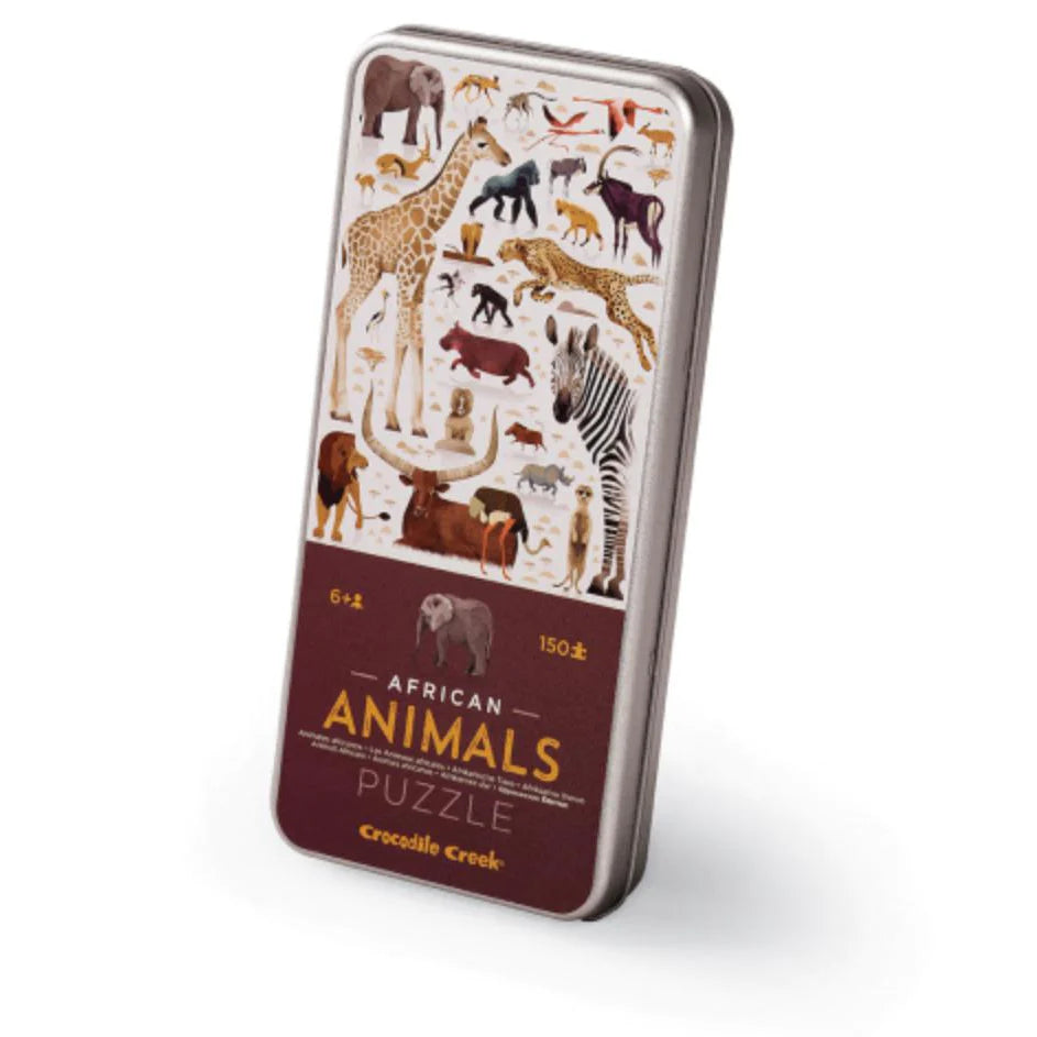 Crocodile Creek 150 Piece Tin Puzzles