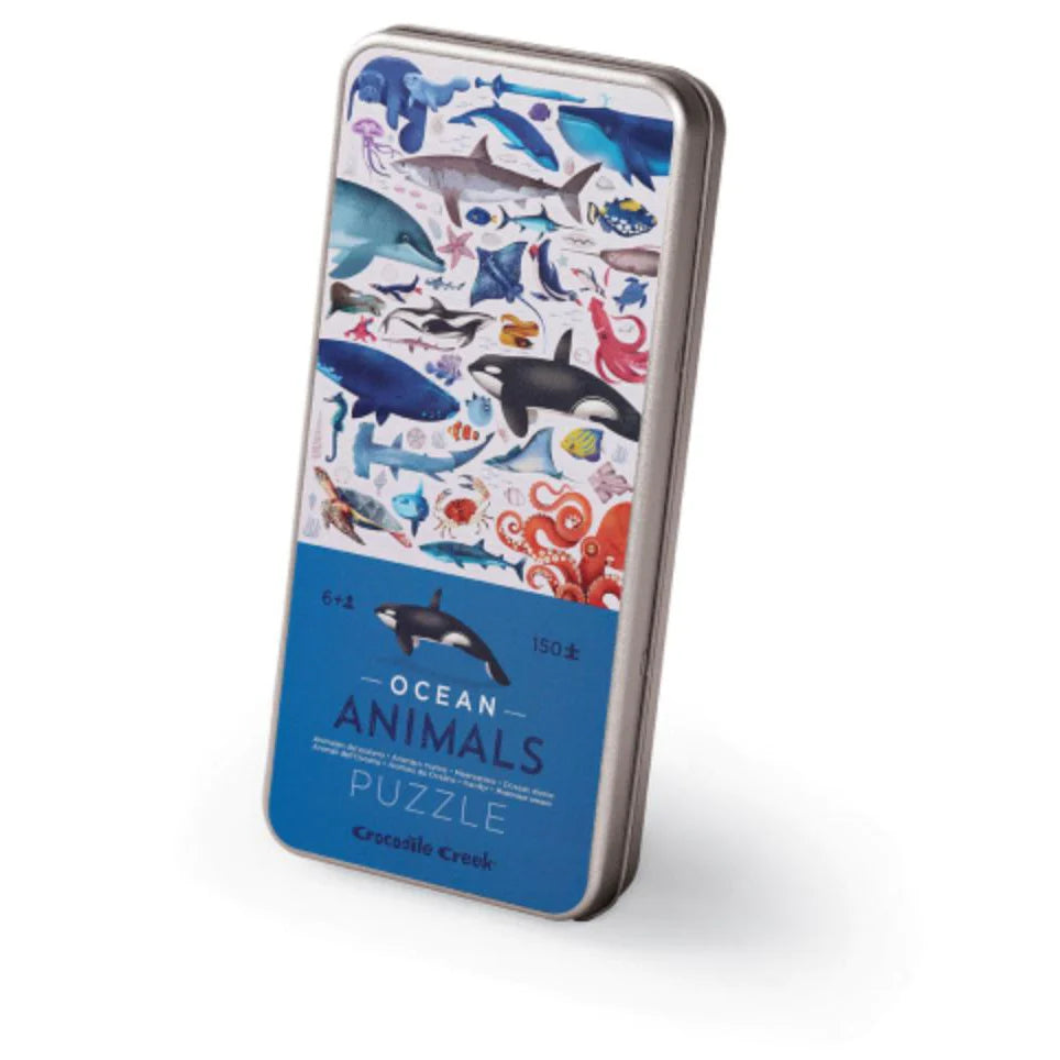 Crocodile Creek 150 Piece Tin Puzzles