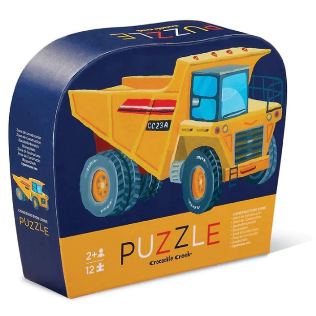 Crocodile Creek Construction 12 Piece Puzzle