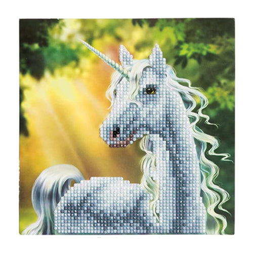Crystal Art Card - Sunshine Unicorn