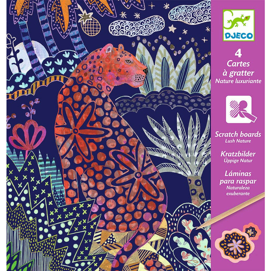 Djeco Scratch Cards Lush Nature