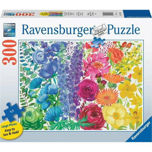 Ravensburger Floral Rainbow 300 Piece Puzzle
