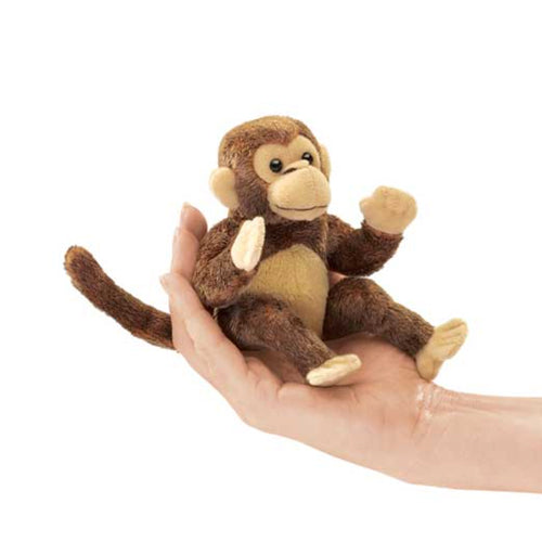 Folkmanis Mini Monkey Finger Puppet