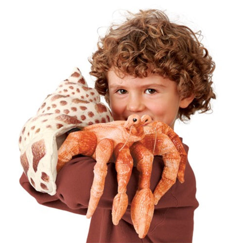 Folkmanis Hermit Crab Puppet