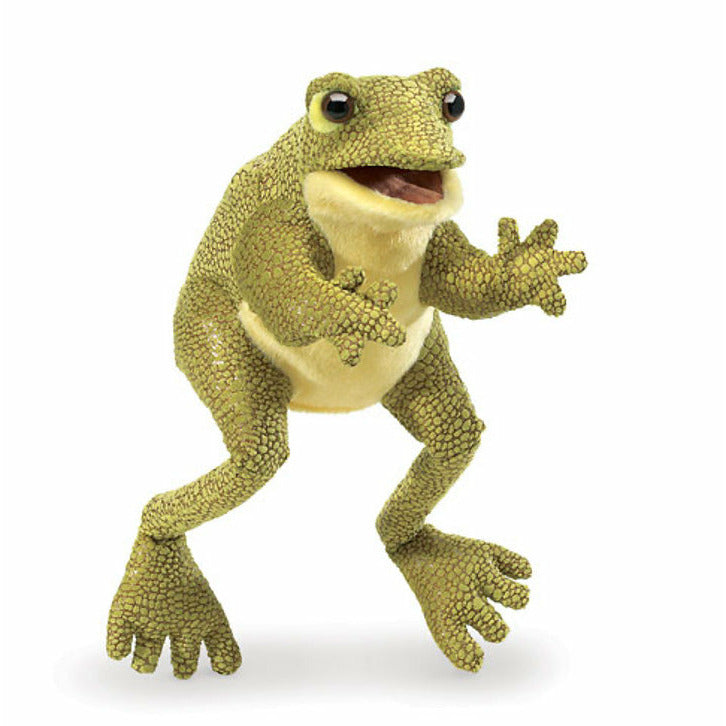 Folkmanis Funny Frog Puppet