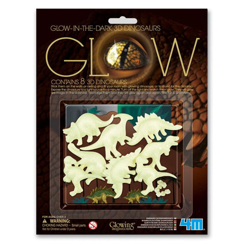 Glow in the Dark 3D Dinosaurs