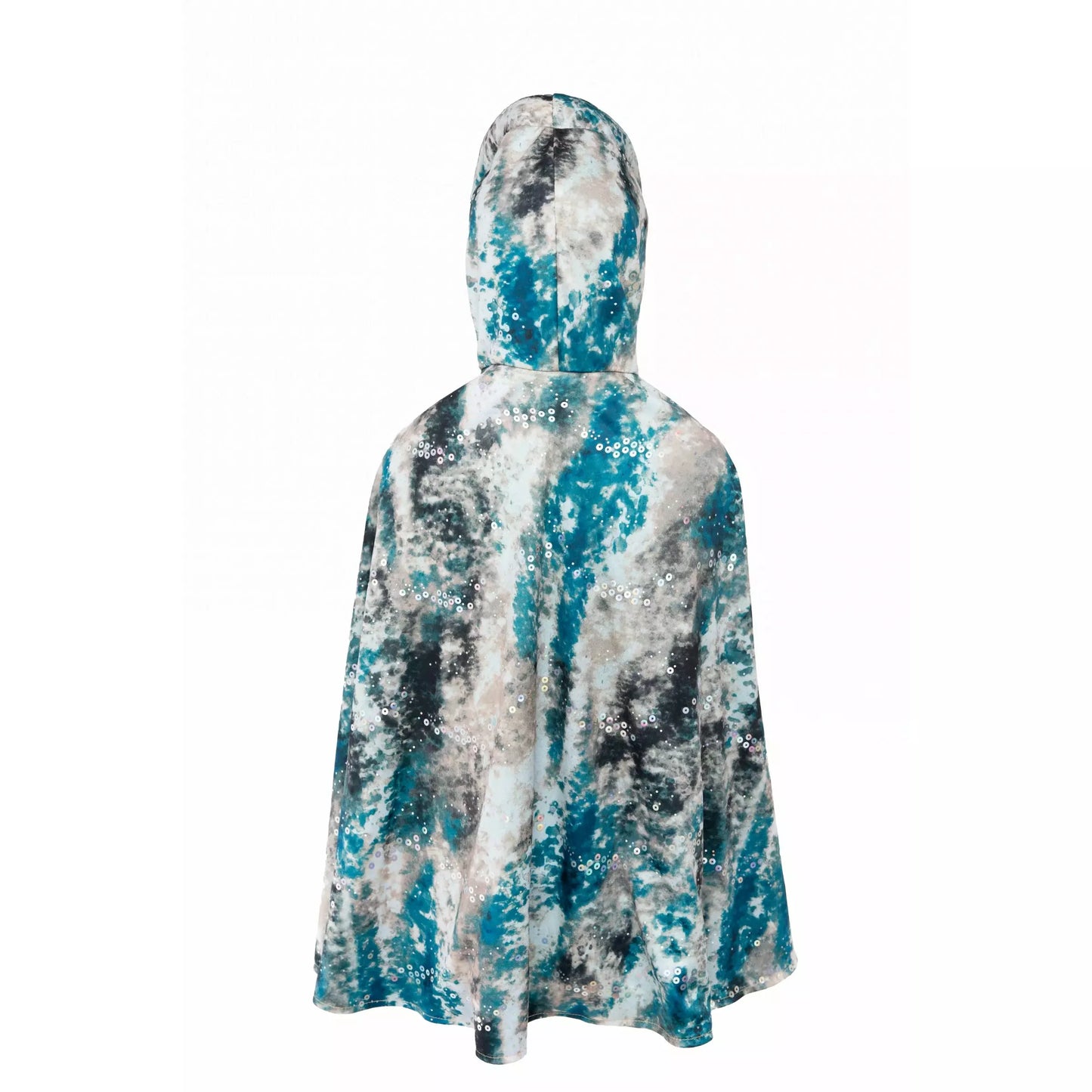 Great Pretenders Raptor Cape Size 5 - 6 Teal/Brown