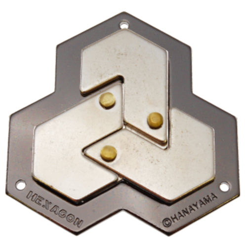 Hanayama Cast Hexagon Metal Puzzle
