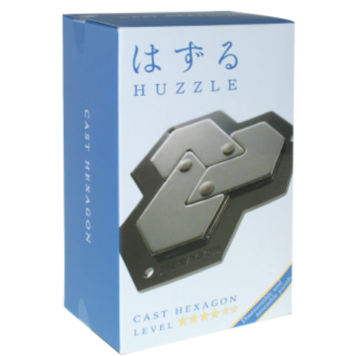Hanayama Cast Hexagon Metal Puzzle