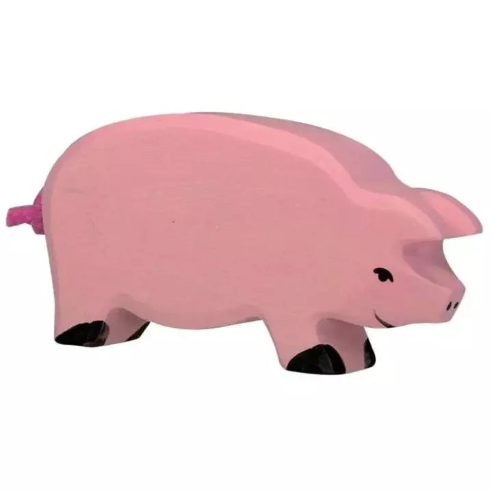 Holztiger Wooden Pig