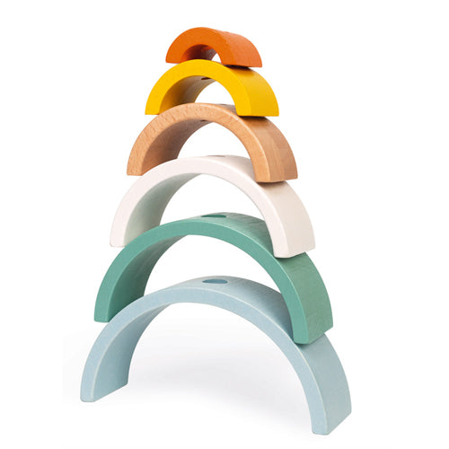 Janod Sweet Cocoon Rainbow Turtle