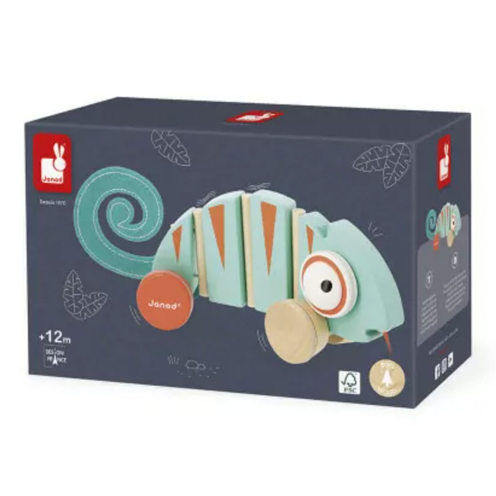 Janod Tropik Pull-Along Chameleon