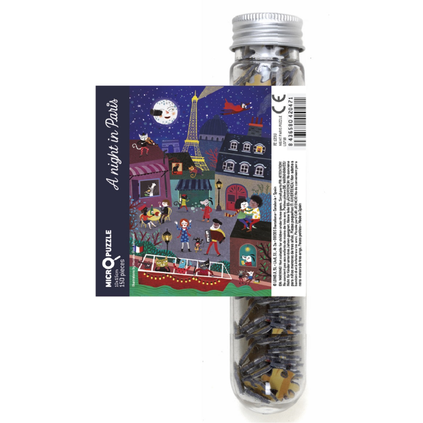 Londji Micropuzzle Night and Day in Paris 150 Pieces