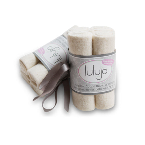 Lulujo Organic Cotton Facecloths