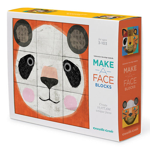 Crocodile Creek Make a Face Blocks