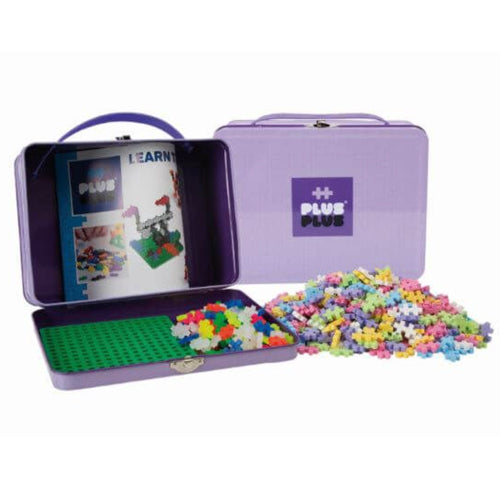 Plus Plus Metal Suitcase Pastel 600 pieces
