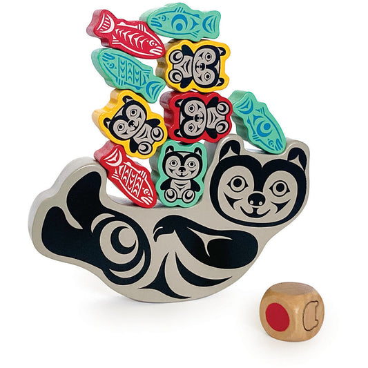 Native Northwest Balancing Game - Bear and Cubs