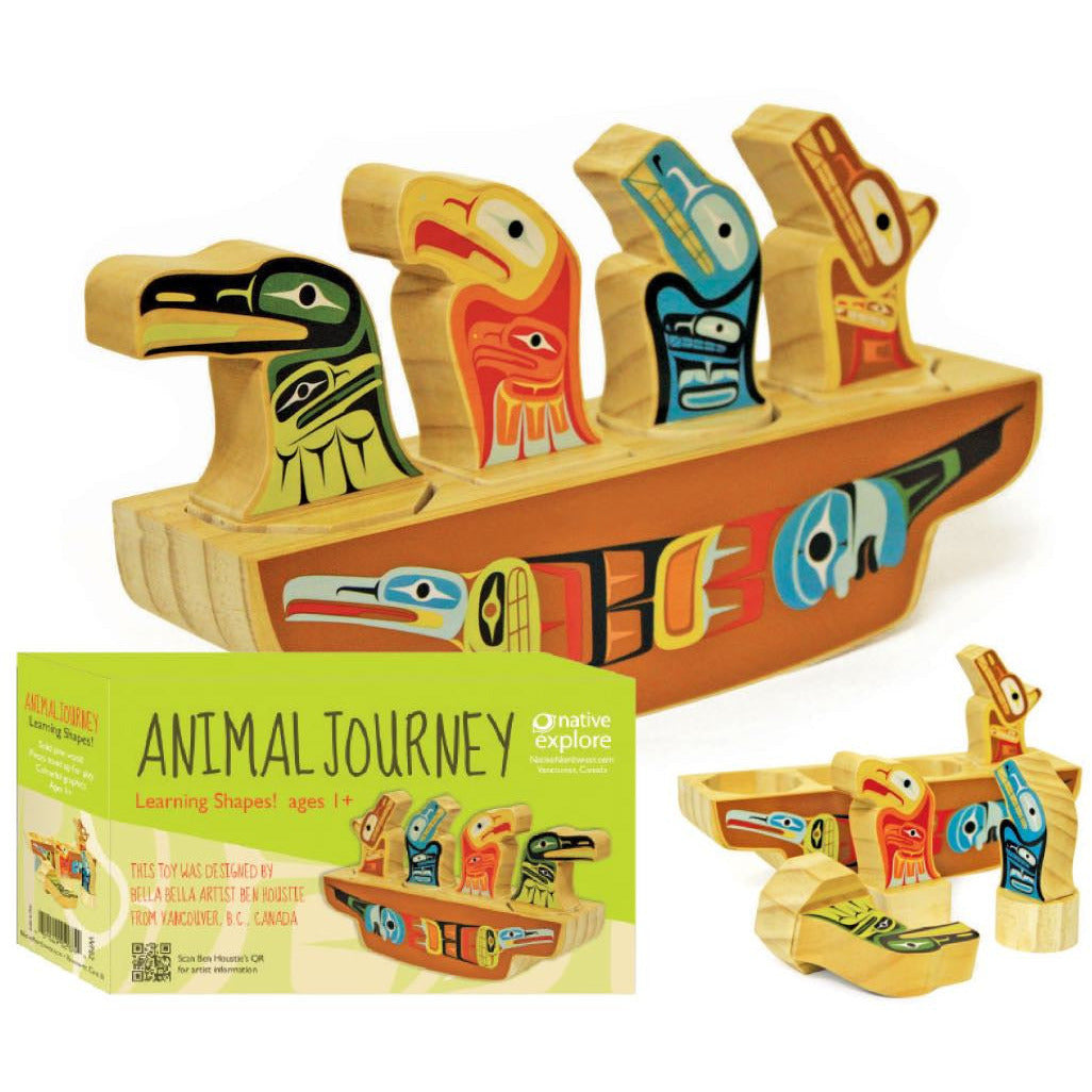 Native Northwest Learning Shapes - Animal Journey