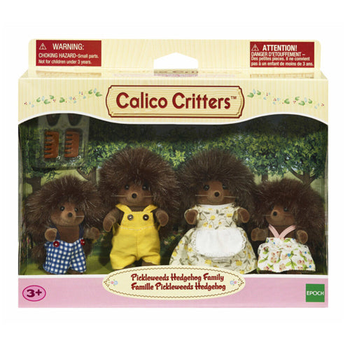Calico Critters Pickleweeds Hedgehog Family