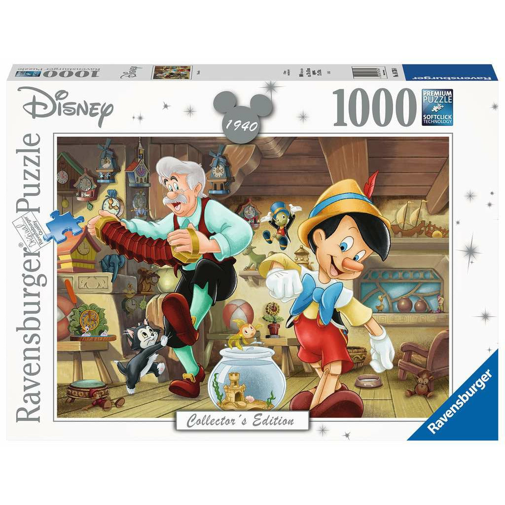 Ravensburger Collector's Edition Pinnochio 1000 Piece Puzzle