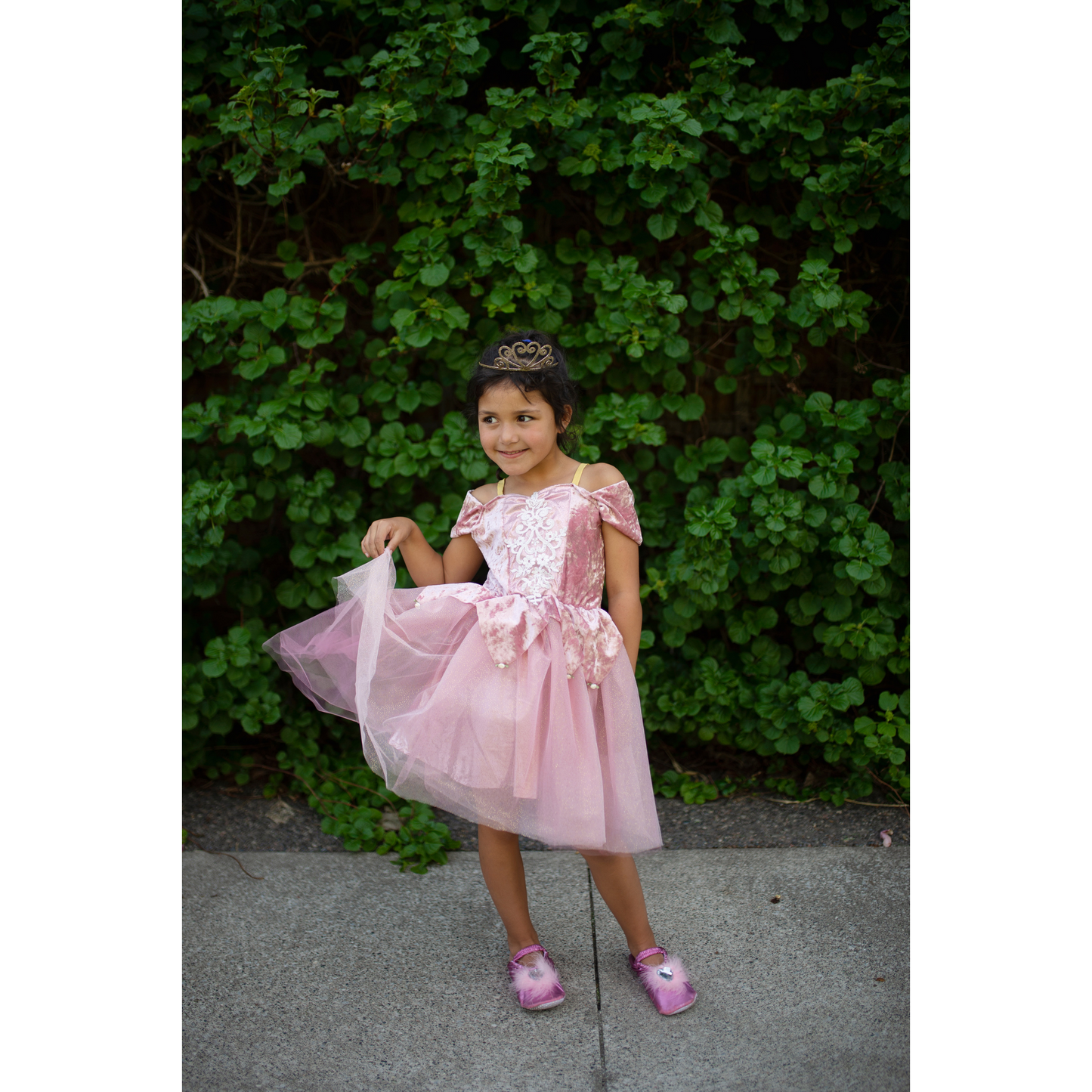 Great Pretenders Prima Ballerina Dress Dusty Rose Size 5 - 6