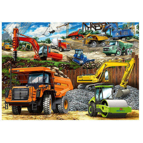 Ravensburger Construction Vehicles 100 Piece Puzzle