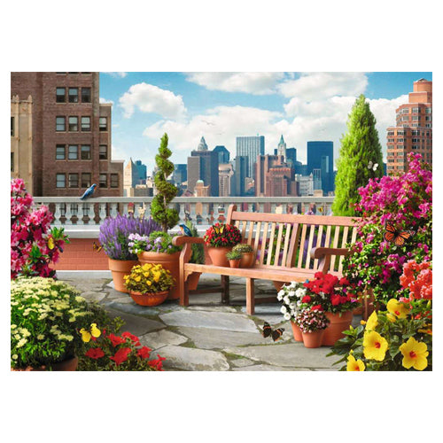 Ravensburger Rooftop Garden 500 Piece Puzzle
