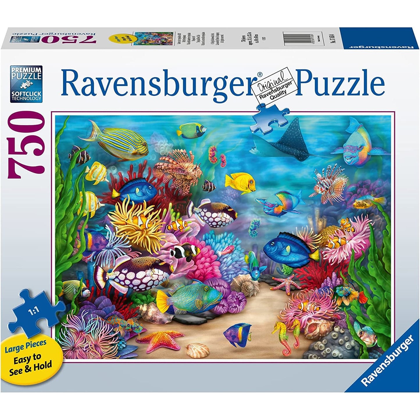 Ravensburger Tropical Reef Life 750 Piece Puzzle
