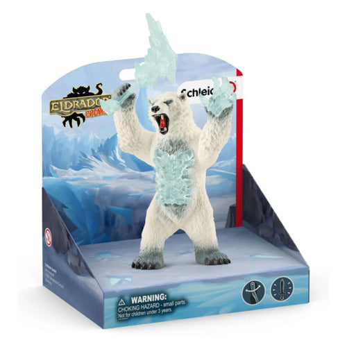 Schleich Eldrador Blizzard Bear with Weapon 42510