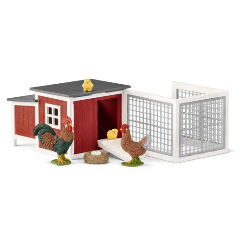 Schleich Farm World Chicken Coop 42421