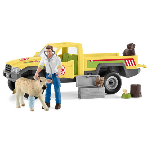 Schleich Farm World Veterinarian Visit At The Farm 42503