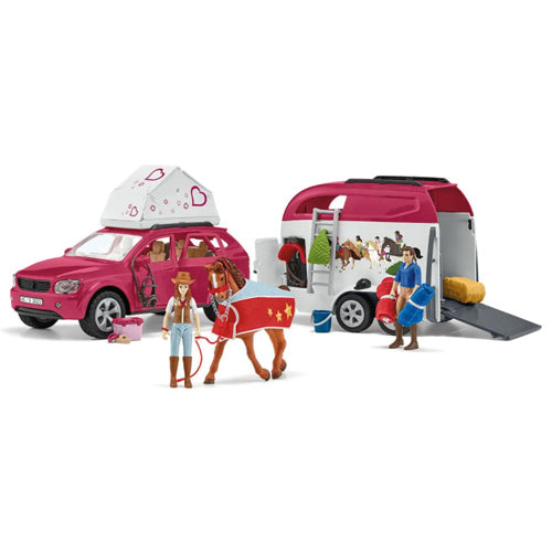 Schleich Horse Club Horse Adventures with Car and Trailer 42535