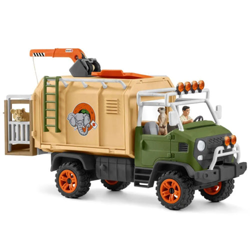 Schleich Wild Life Animal Rescue Large Truck 42475